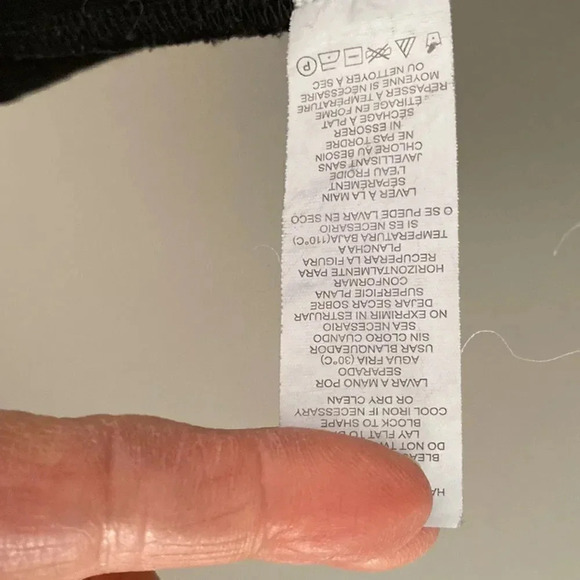 KENSIE Cowl Neck Long Sleeve Top Snap Button, Size L - Picture 6 of 6